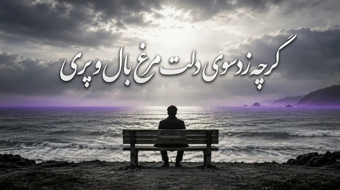 دانلود آهنگ گرچه زد سوی دلت مرغ دلم بال و پری هوش مصنوعی
